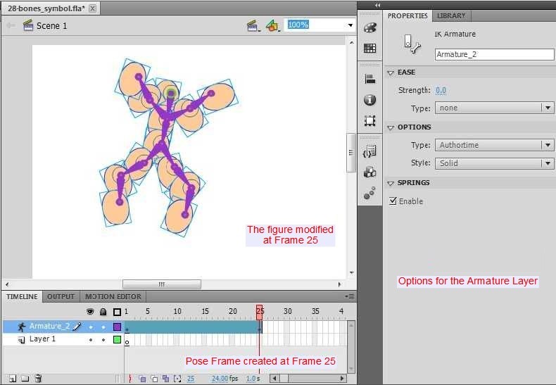 Armature, Pose Frame