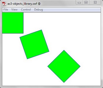 Example AS3 with objects in Library