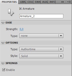 Properties Armature