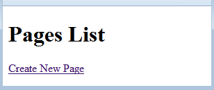 mysql list pages